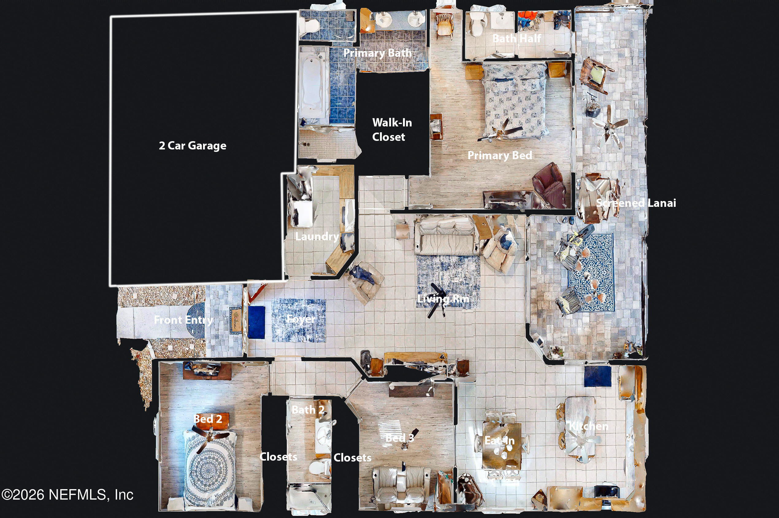 6261 Little Lake Geneva Road Keystone Heights, FL 32656 - Photo 34 of 34 Floor Plan