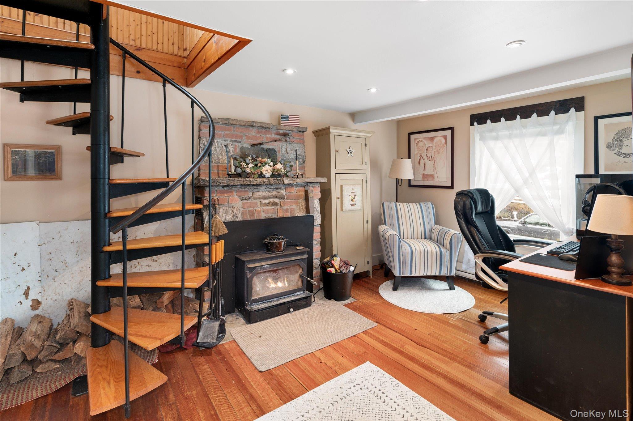 84 Hemlock Road South Salem, NY 10590 - Photo 13 of 25 a view of a workspace with furniture and a window