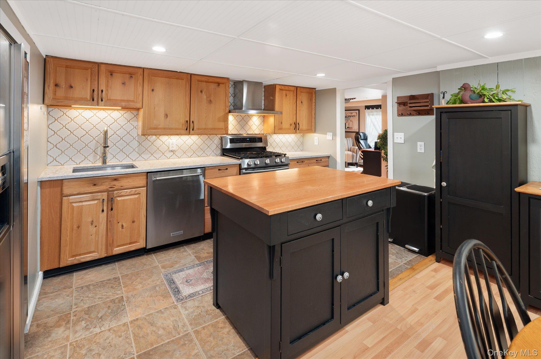 84 Hemlock Road South Salem, NY 10590 - Photo 6 of 25 a kitchen with a refrigerator sink and cabinets