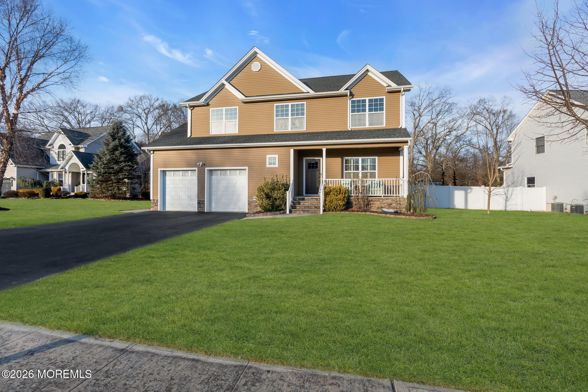 4 Conor Court Bayville, NJ 08721 - Photo 11 of 45 front view of a house with a yard