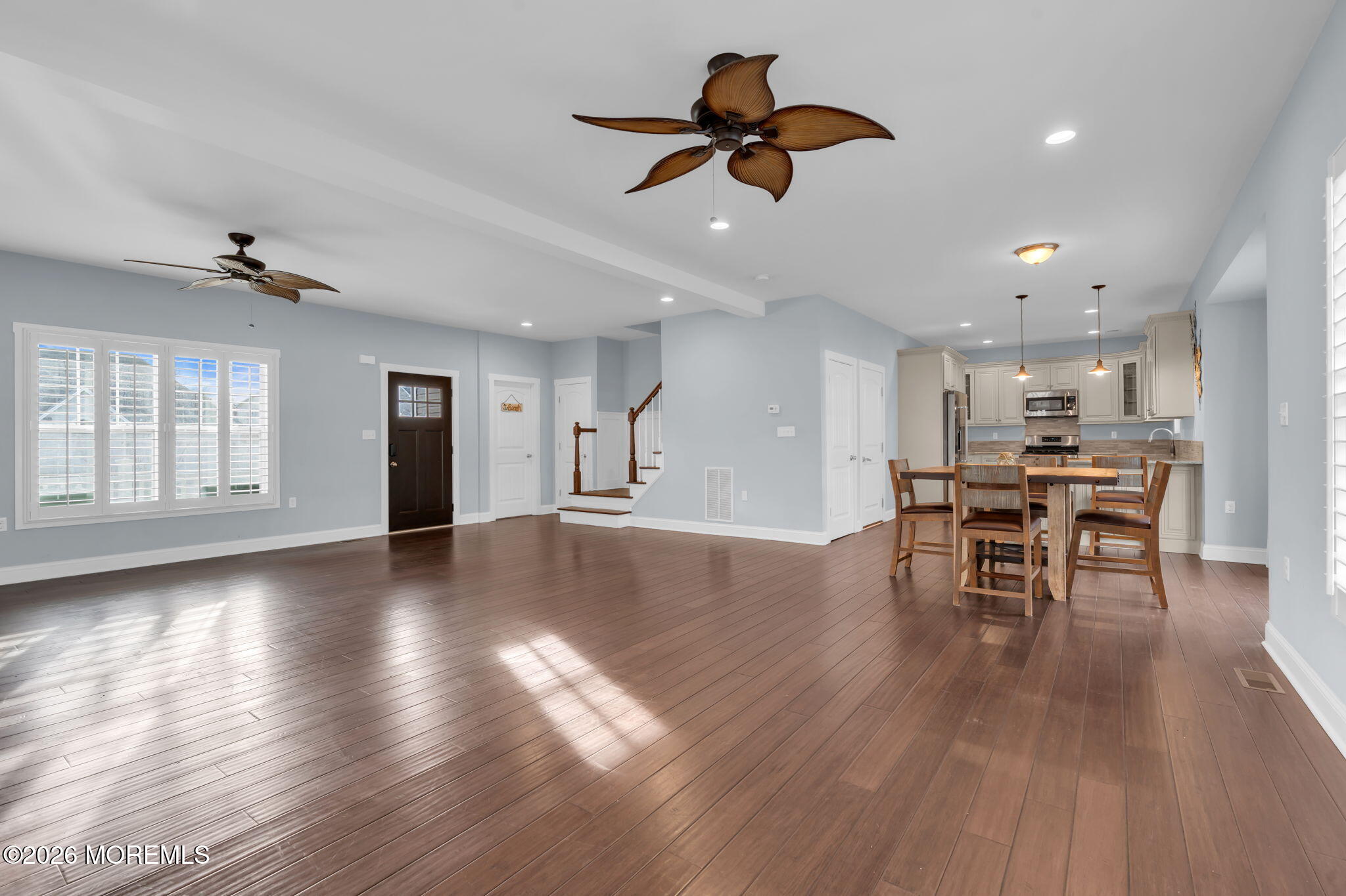 4 Conor Court Bayville, NJ 08721 - Photo 21 of 45 a view of a work space with furniture and wooden floor