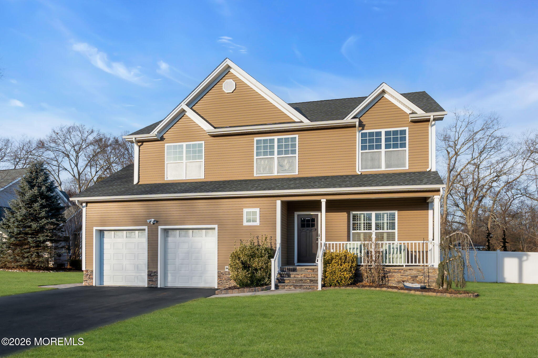 4 Conor Court Bayville, NJ 08721 - Photo 8 of 45 front view of house with a yard