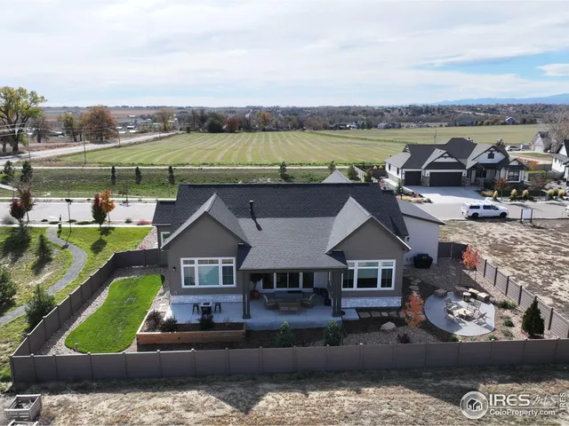 a view of a house with a ocean view