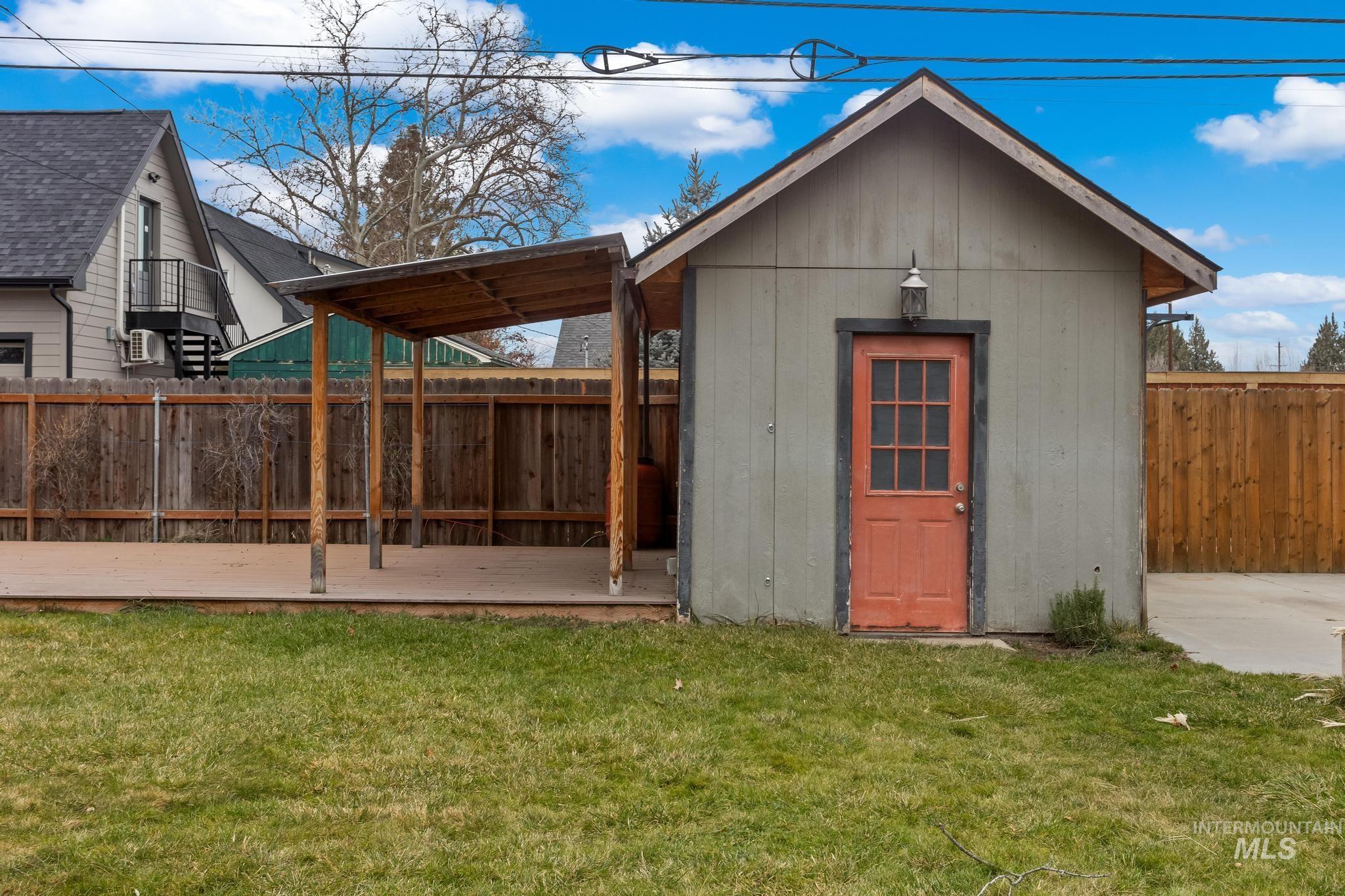 1019 North 30th Street Boise, ID 83702 - Photo 24 of 26 View of shed with a fenced backyard