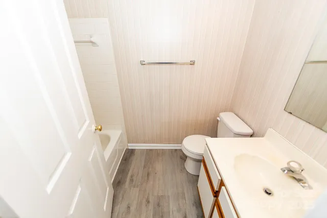 a bathroom with a sink and a tub