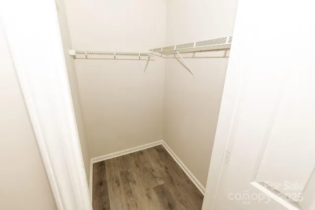 a view of walk in closet