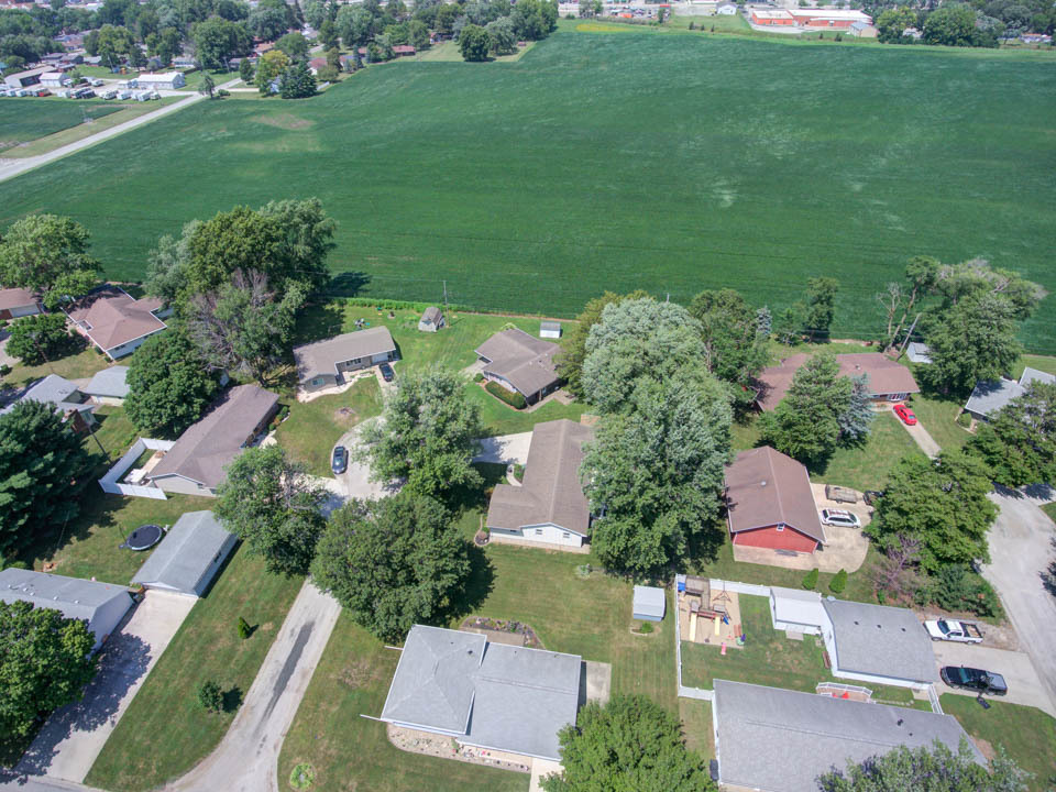 29 Pine Circle Tuscola, IL 61953 - Photo 25 of 27 an aerial view of residential houses with outdoor space and street view