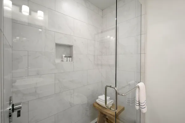 a bathroom with a sink