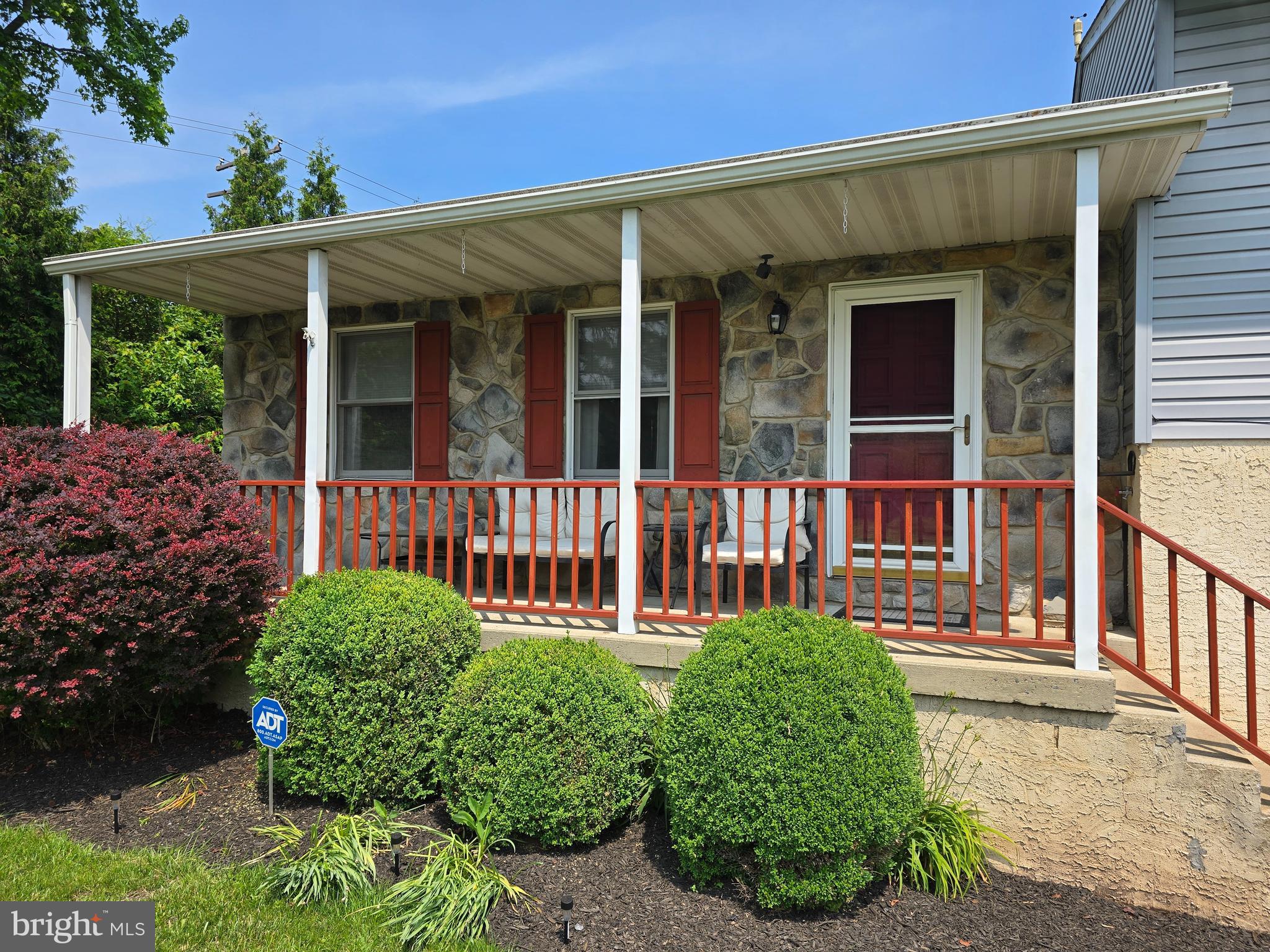 front view of a house