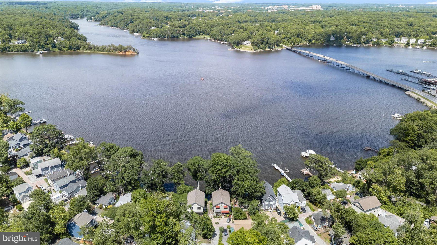 20 Shore Walk Road Riva, MD 21140 - Photo 70 of 71 Panoramic view of the South River and Riva Bridge