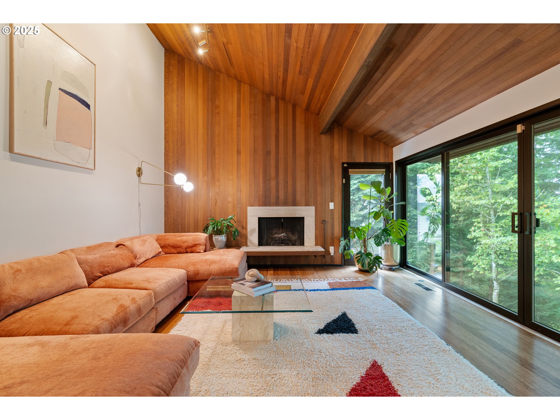 1555 Southwest Miller Court Gresham, OR 97080 - Photo 2 of 47 a living room with furniture and a fireplace