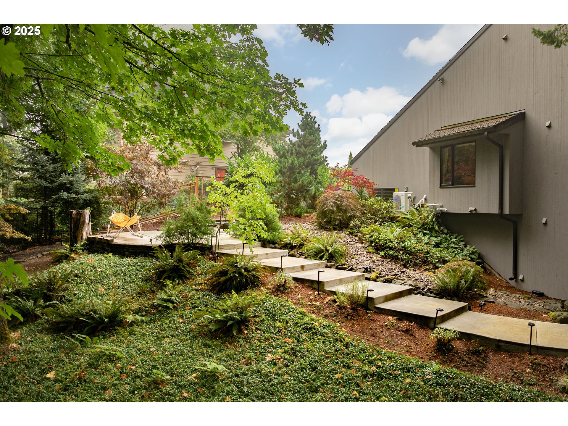 1555 Southwest Miller Court Gresham, OR 97080 - Photo 42 of 47 a backyard of a house with a yard and outdoor seating