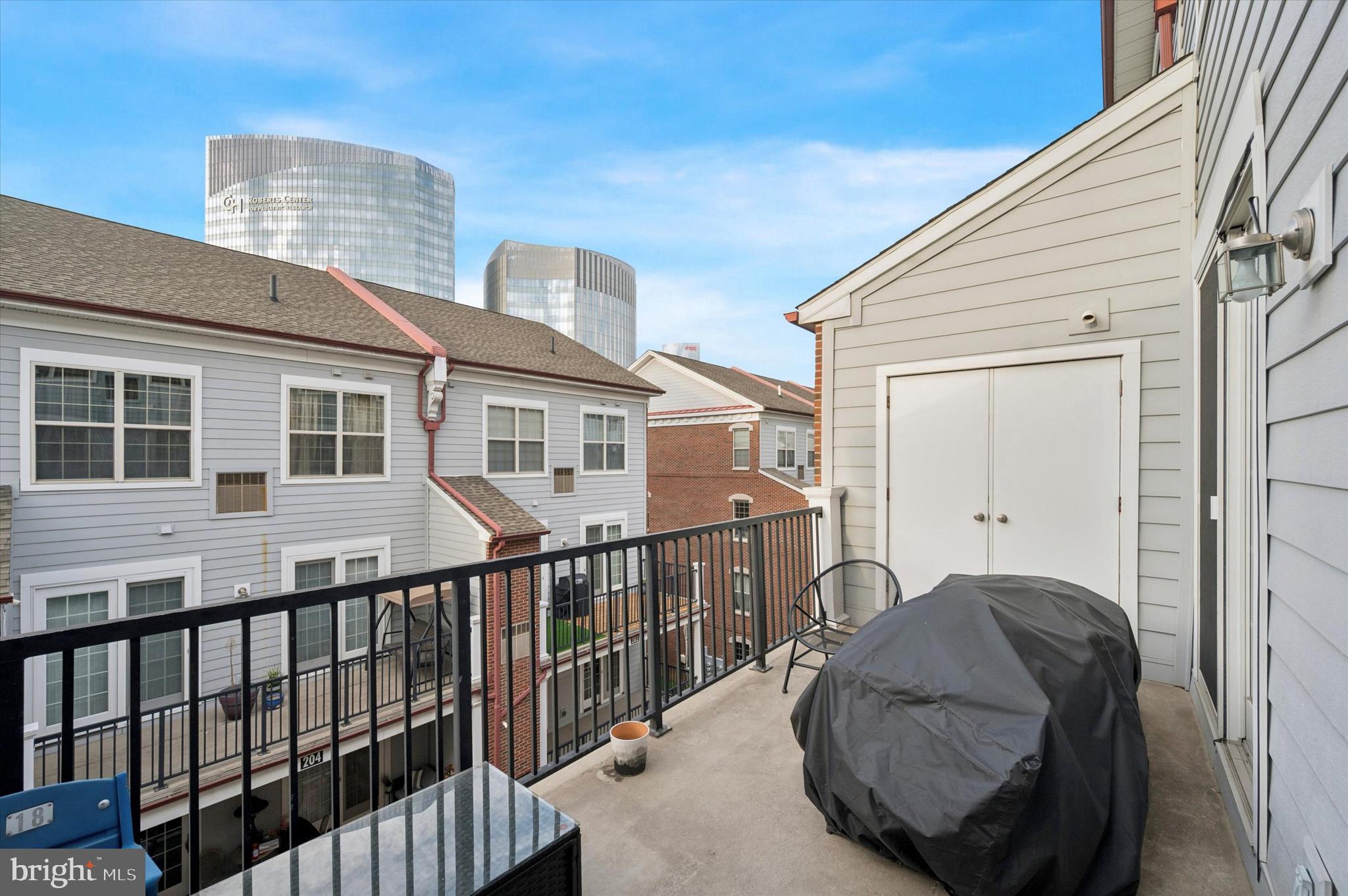 610 Captains Way Philadelphia, PA 19146 - Photo 13 of 25 a view of a house with a balcony