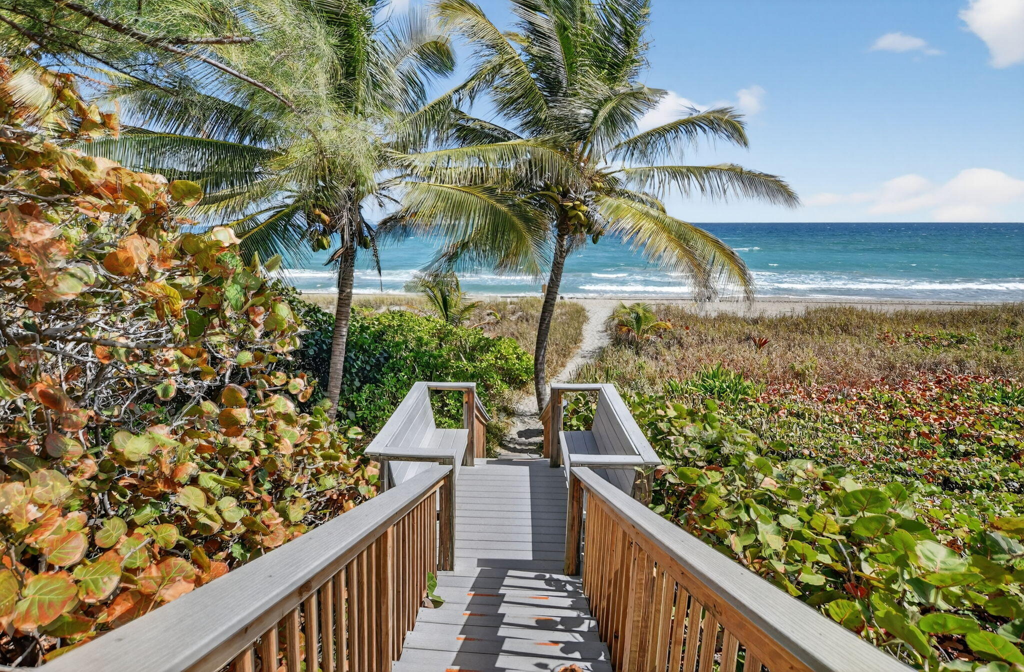 2121 North Ocean Boulevard, Unit 705W Boca Raton, FL 33431 - Photo 28 of 51 Boca Towers Private Beach Entrance