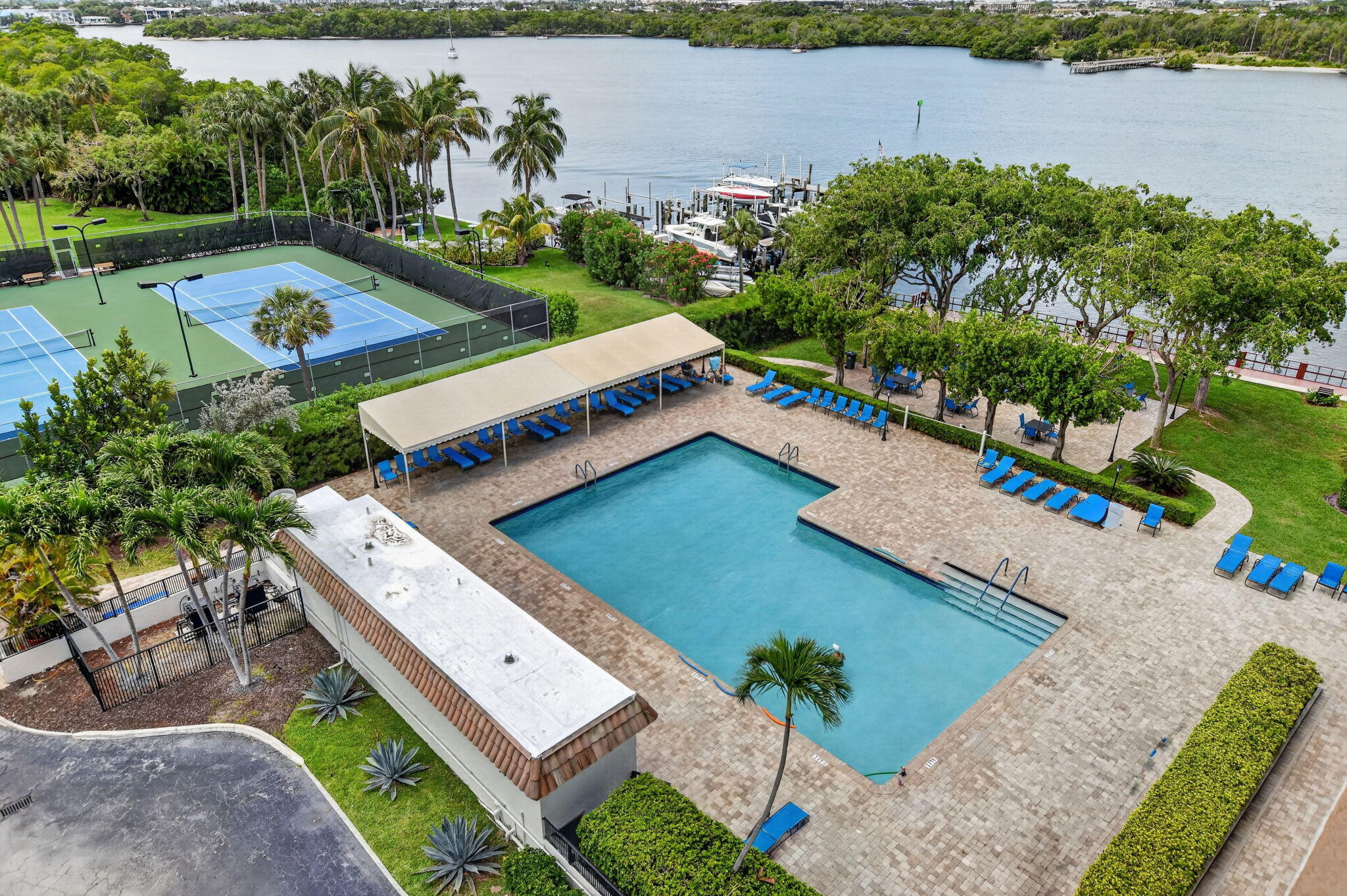 2121 North Ocean Boulevard, Unit 705W Boca Raton, FL 33431 - Photo 38 of 51 Community Pool on Intracostal