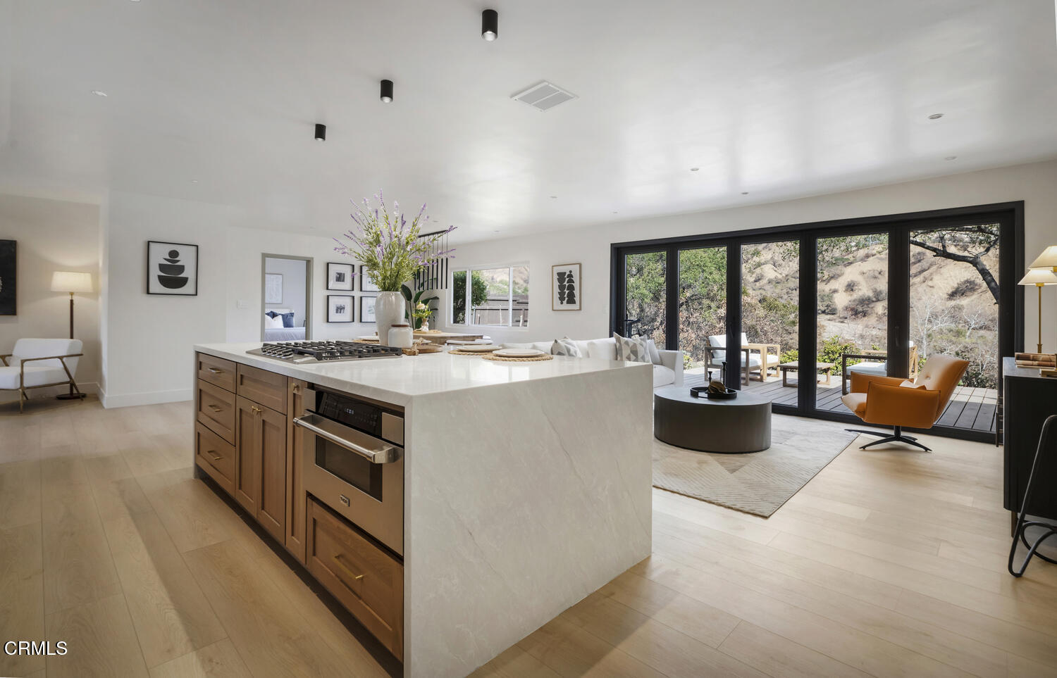 1780 North Altadena Drive Pasadena, CA 91107 - Photo 4 of 34 a view of living room filled with furniture and large windows
