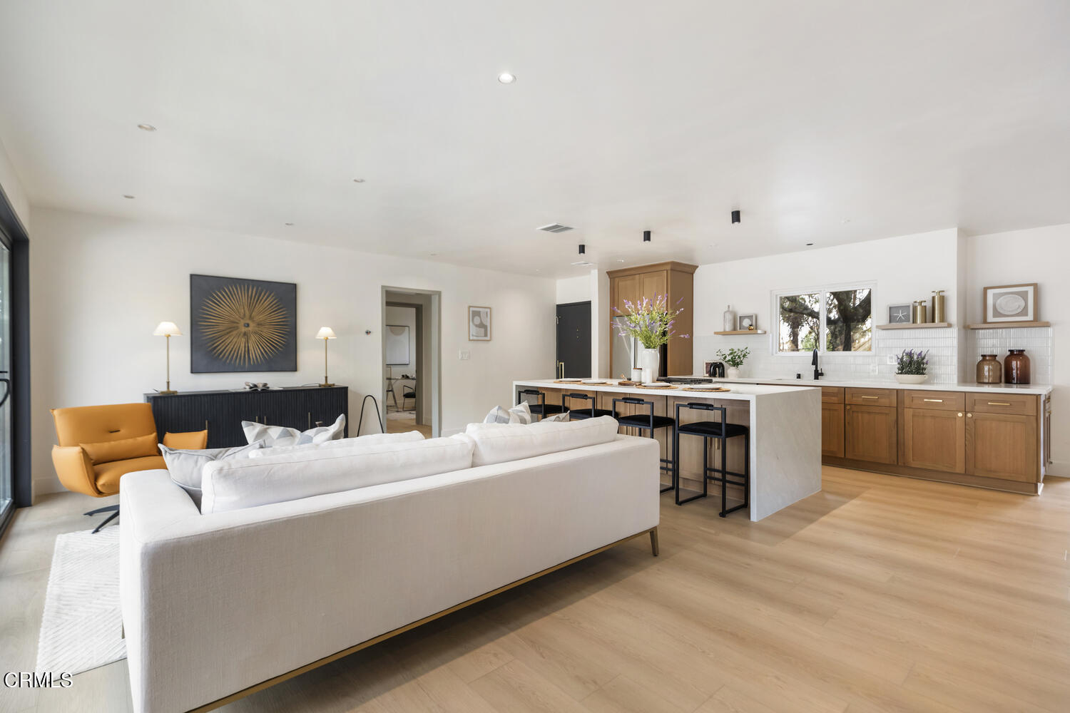 1780 North Altadena Drive Pasadena, CA 91107 - Photo 5 of 34 a living room with stainless steel appliances kitchen island granite countertop a sink and cabinets