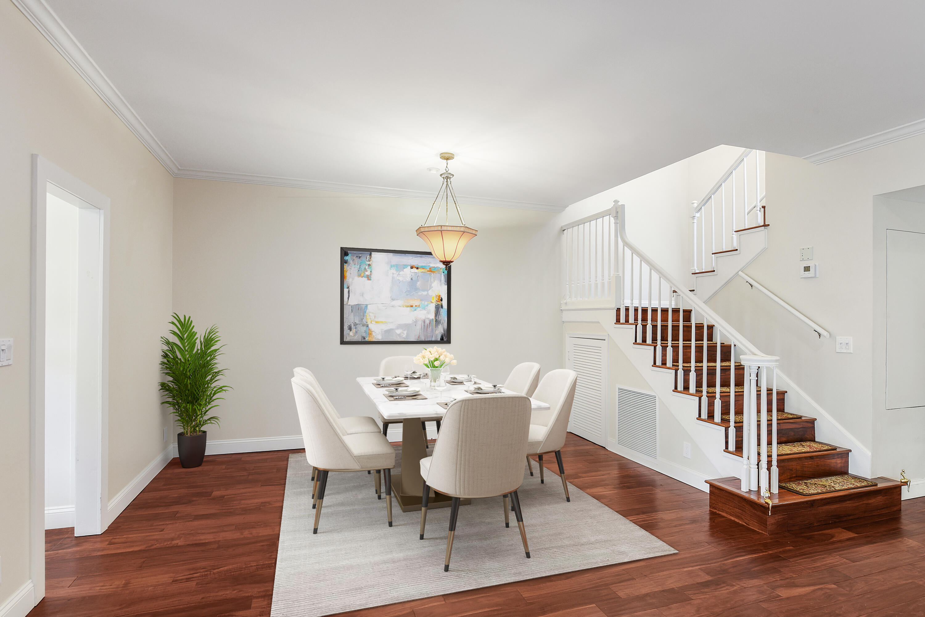 23325 Drayton Drive Boca Raton, FL 33433 - Photo 7 of 44 a view of a dining room with furniture window and wooden floor