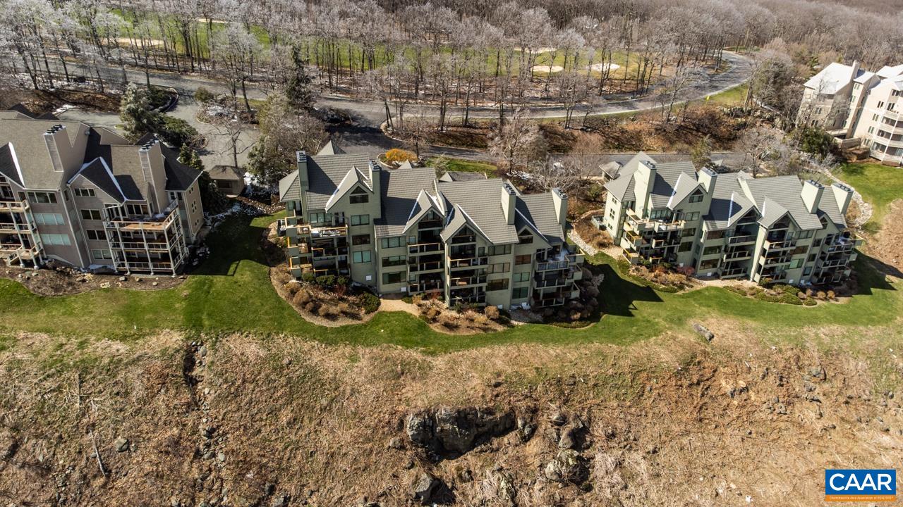 1707 High Ridge Wintergreen, VA 22967 - Photo 43 of 50 an aerial view of residential house with yard and parking