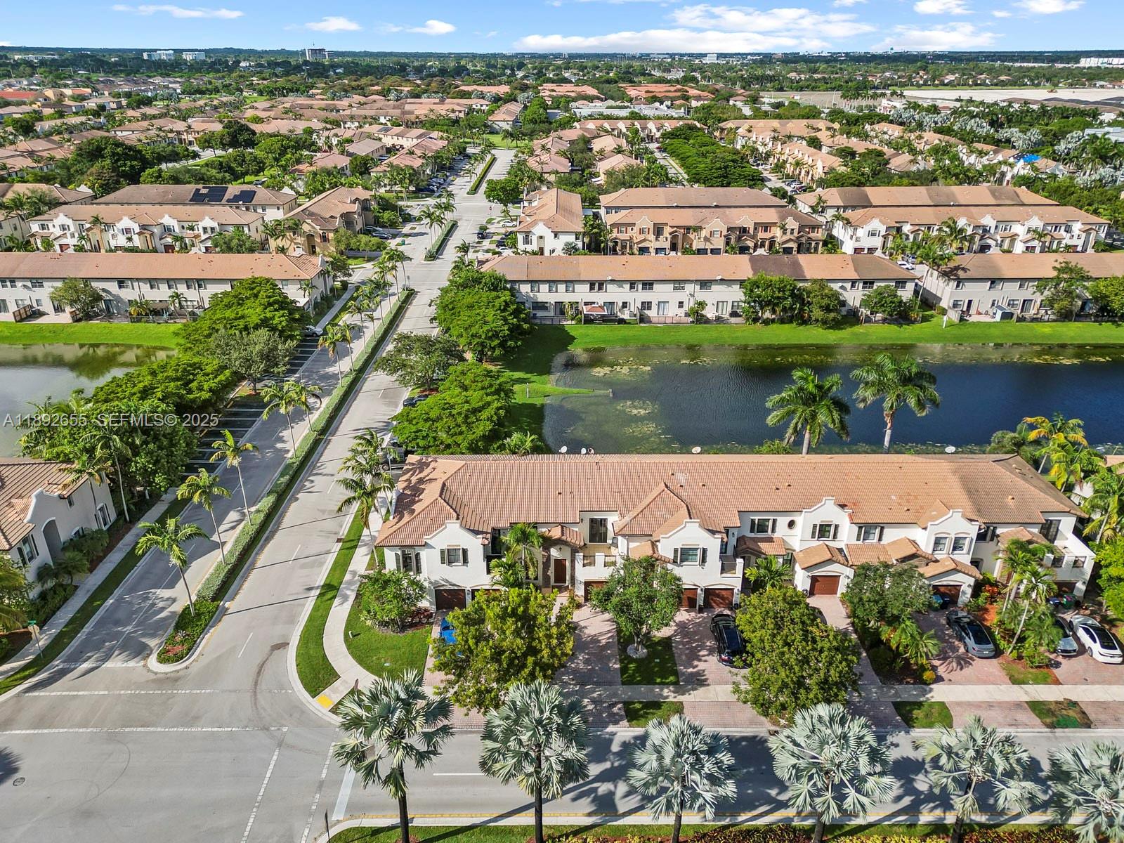 11279 Southwest 238th Street Homestead, FL 33032 - Photo 33 of 40 an aerial view of a house with a lake view