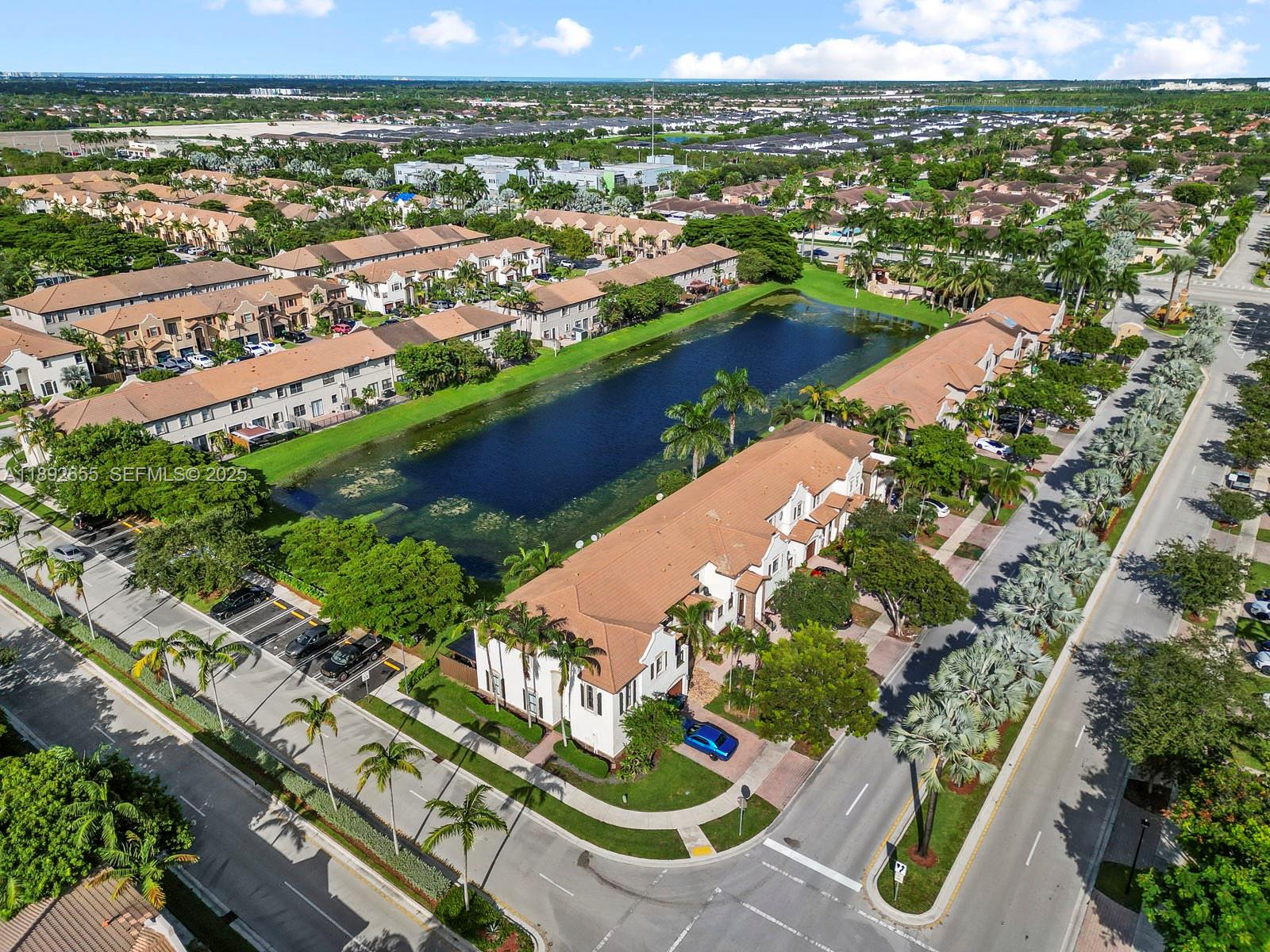 11279 Southwest 238th Street Homestead, FL 33032 - Photo 34 of 40 an aerial view of residential houses with outdoor space
