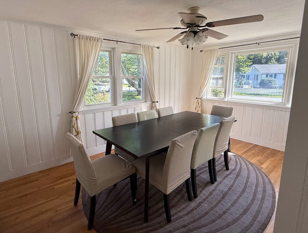 11 Webb Road Sharon, MA 02067 - Photo 6 of 19 a view of a dining room with furniture window and wooden floor