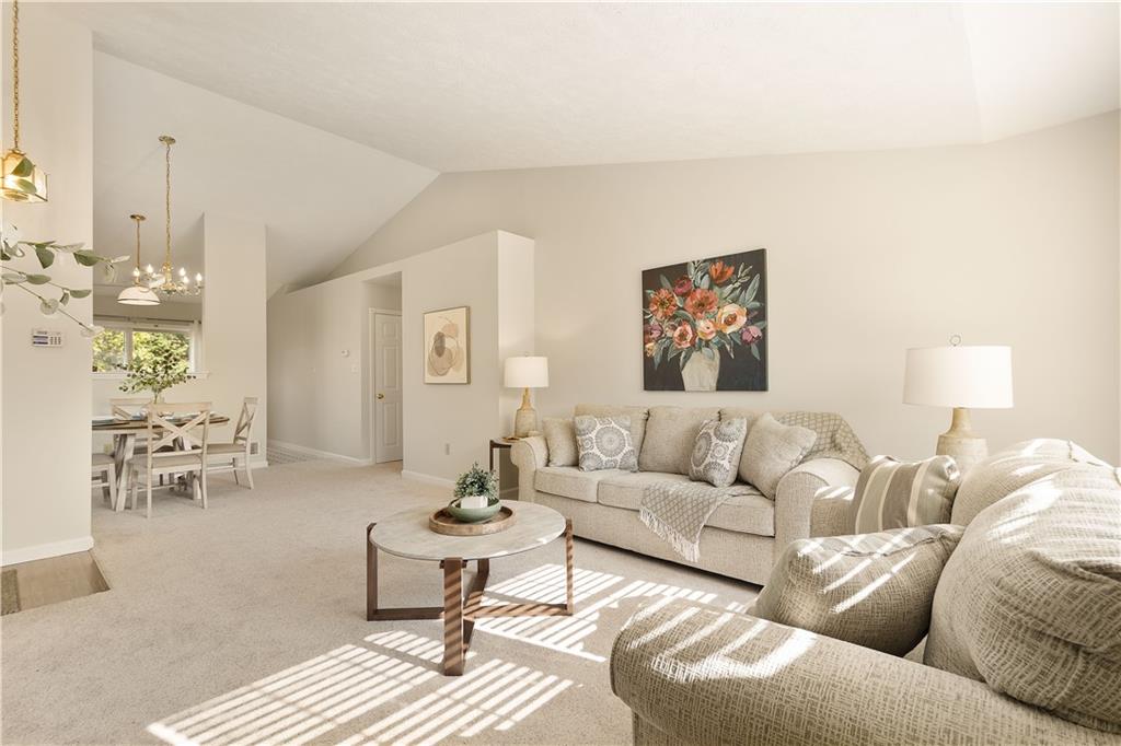 146 Sedeca Drive Canonsburg, PA 15317 - Photo 14 of 41 a living room with furniture and wooden floor