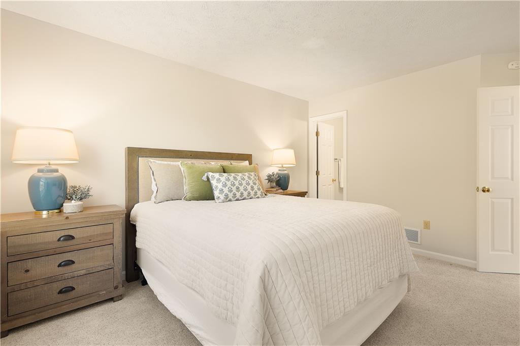 146 Sedeca Drive Canonsburg, PA 15317 - Photo 20 of 41 a bedroom with a bed and a night stand