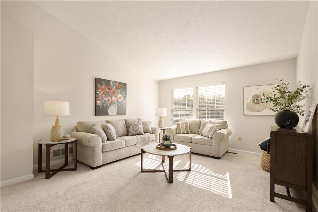 146 Sedeca Drive Canonsburg, PA 15317 - Photo 4 of 41 a living room with furniture and a large window