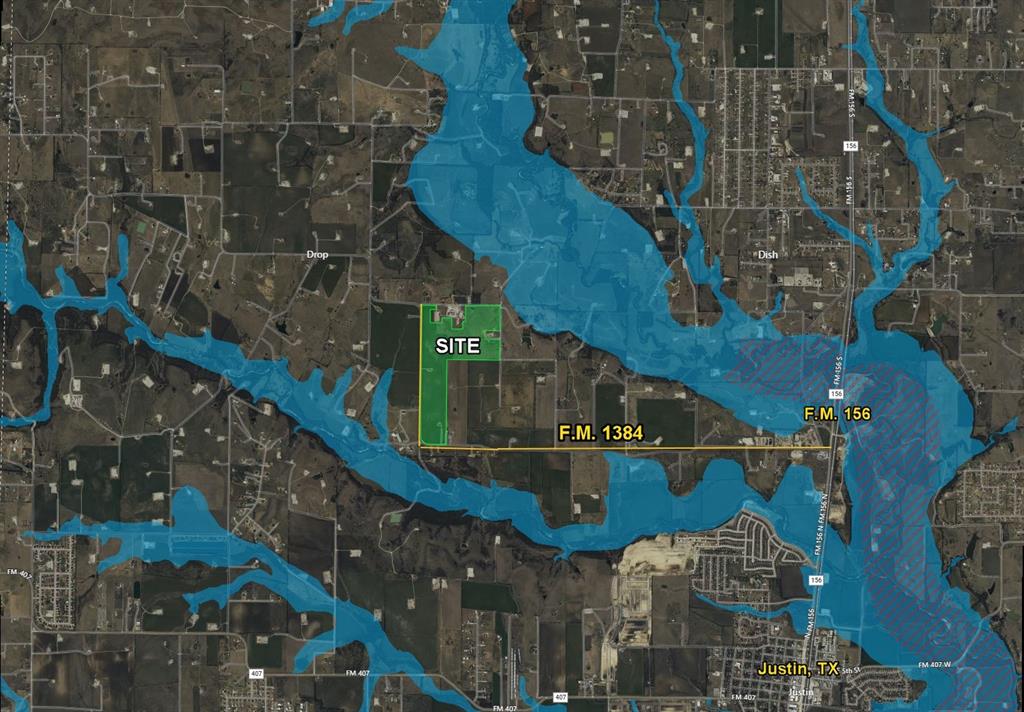 Lot 14 1384 Justin, TX 76247 - Photo 3 of 4 Additional map related to listing