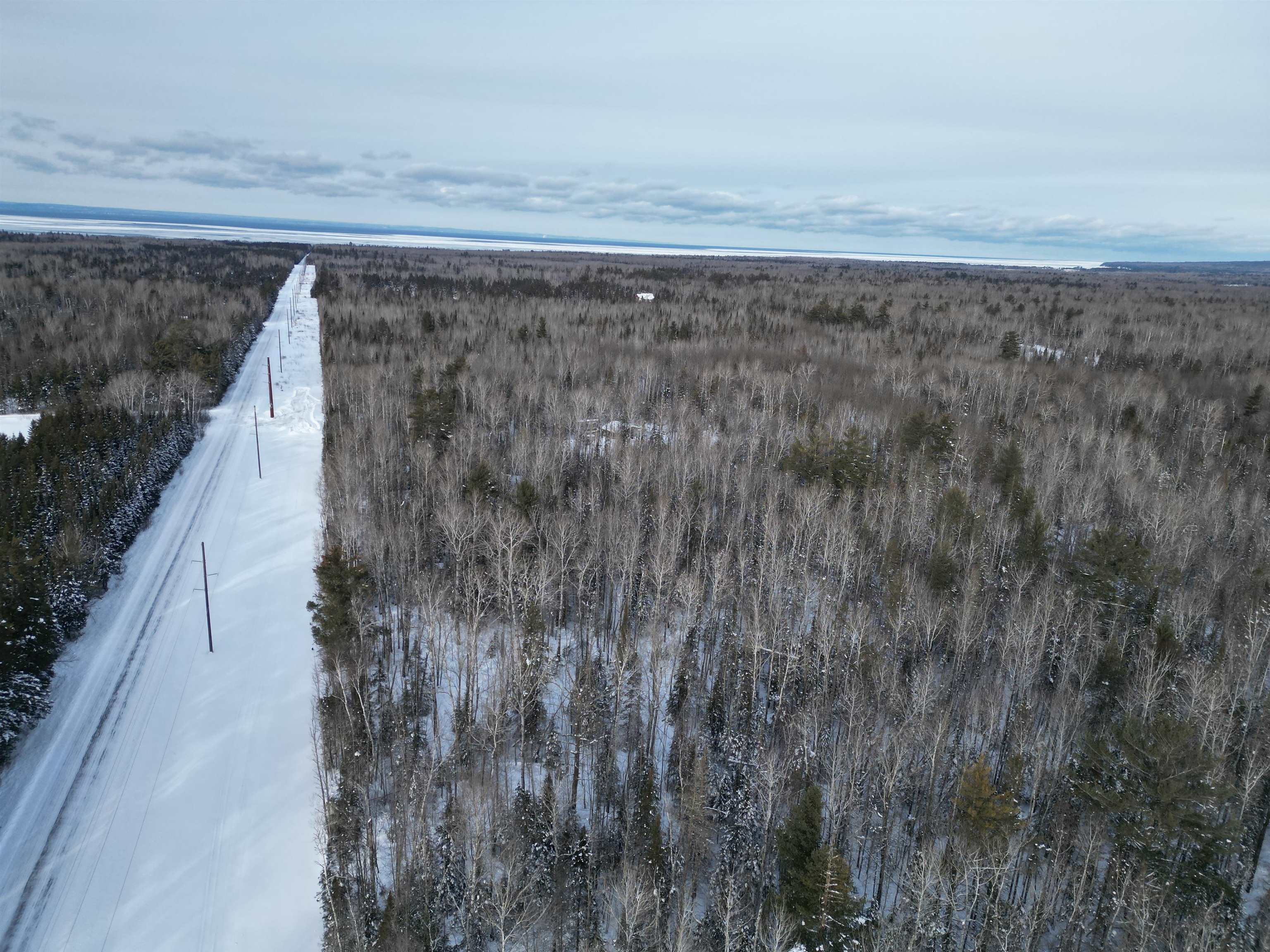 0 Airport Road Port Wing, WI 54865 - Photo 6 of 7 Drone / aerial view of a forest