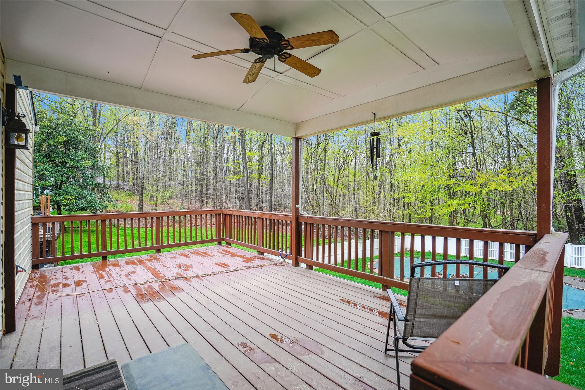 6957 Conservation Drive Springfield, VA 22153 - Photo 14 of 64 Covered deck off family room
