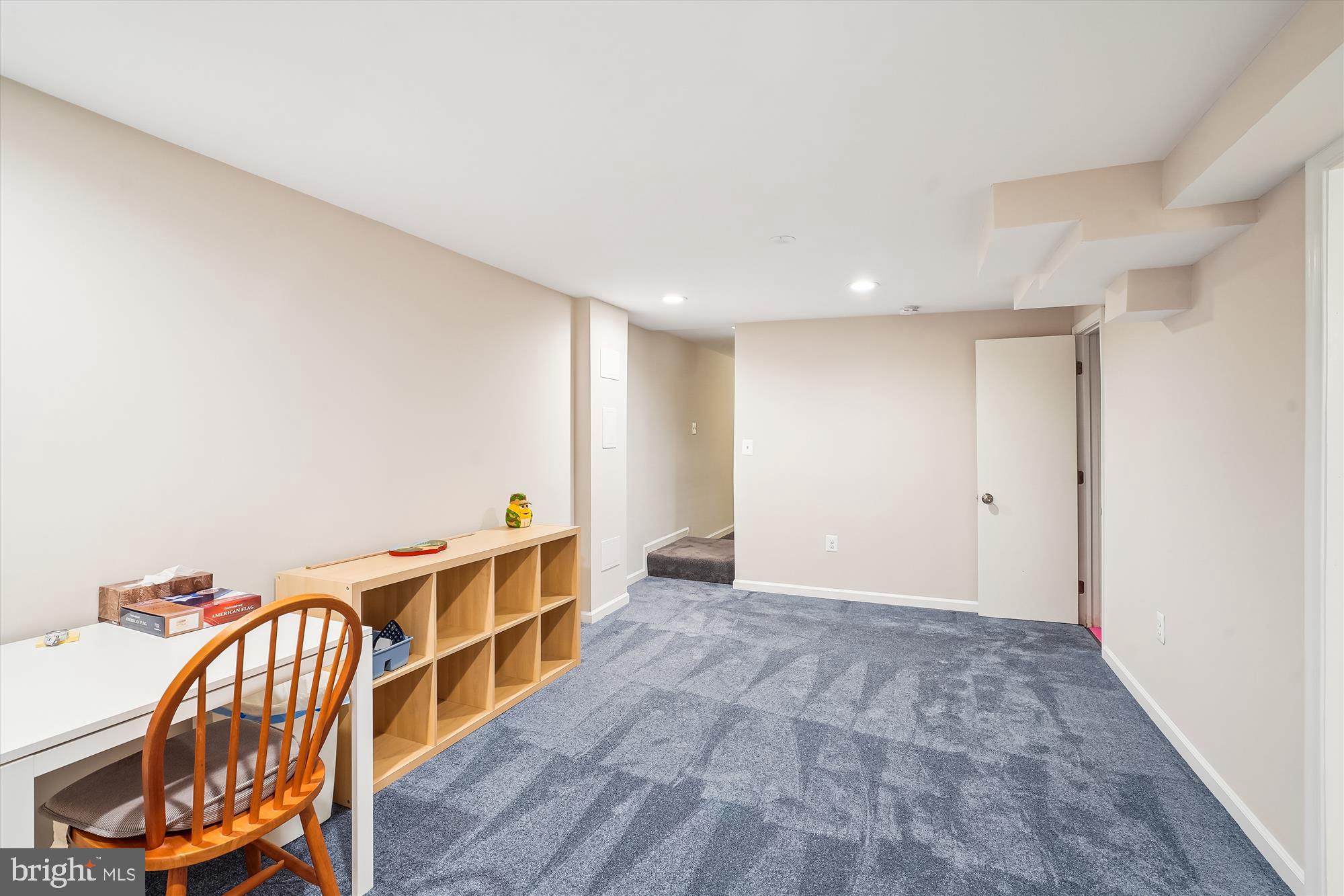 6957 Conservation Drive Springfield, VA 22153 - Photo 51 of 64 Lower level den with carpet
