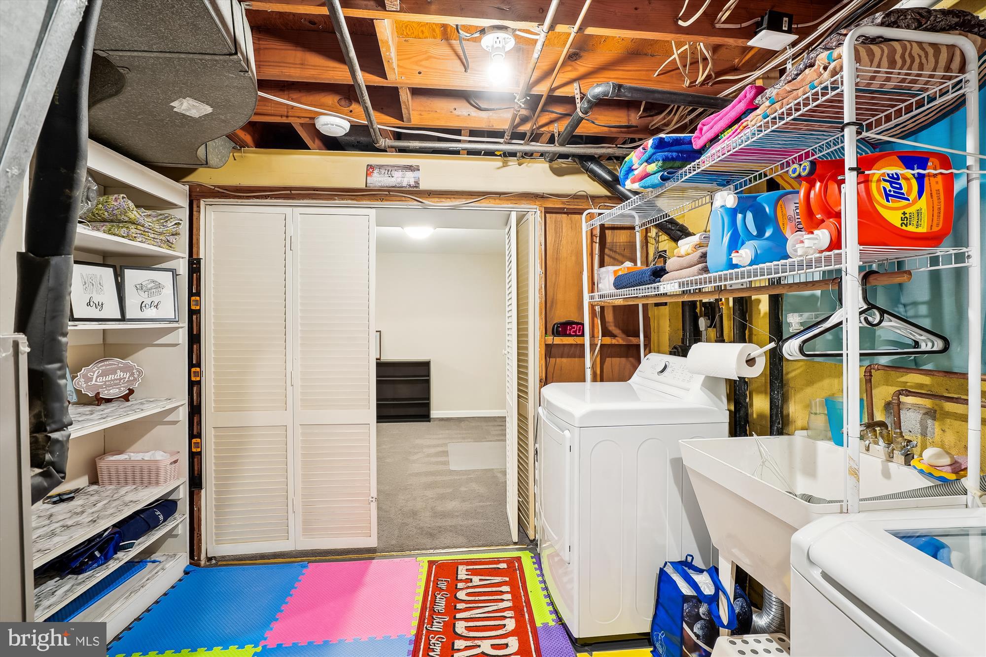 6957 Conservation Drive Springfield, VA 22153 - Photo 56 of 64 View from laundry room to rec room