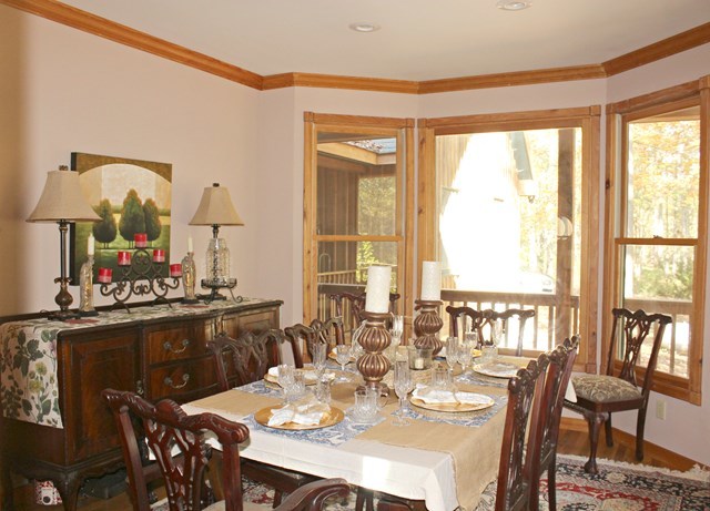 683 Sanders Road Macon, GA 31210 - Photo 6 of 19 a view of a dining room with furniture window and outside view