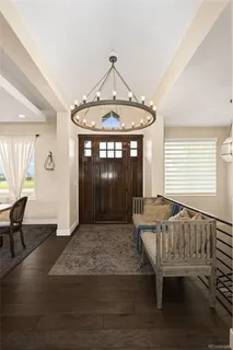 a view of a livingroom with furniture and window