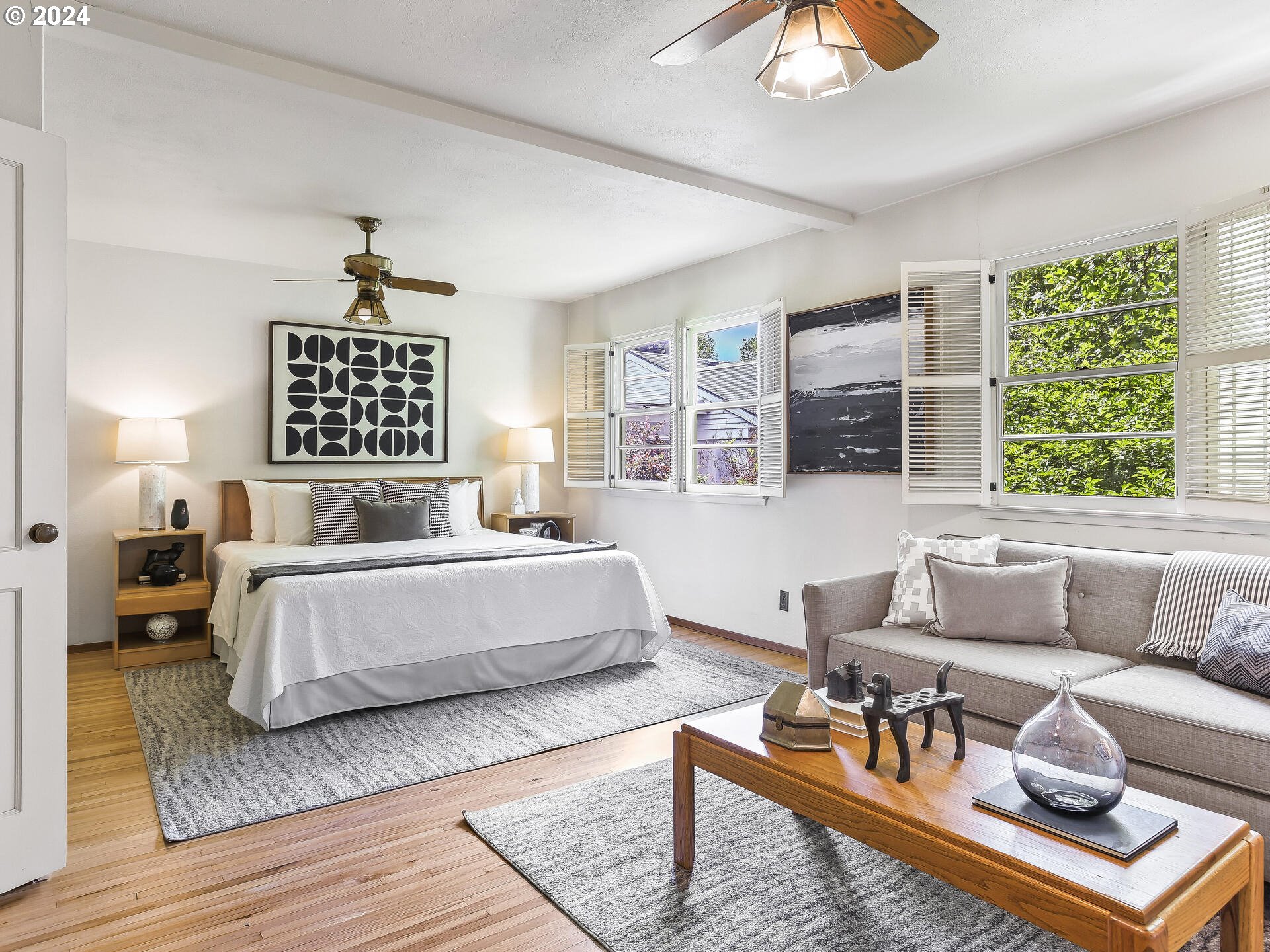6937 Northeast Broadway Portland, OR 97213 - Photo 29 of 48 a living room with furniture and a large window