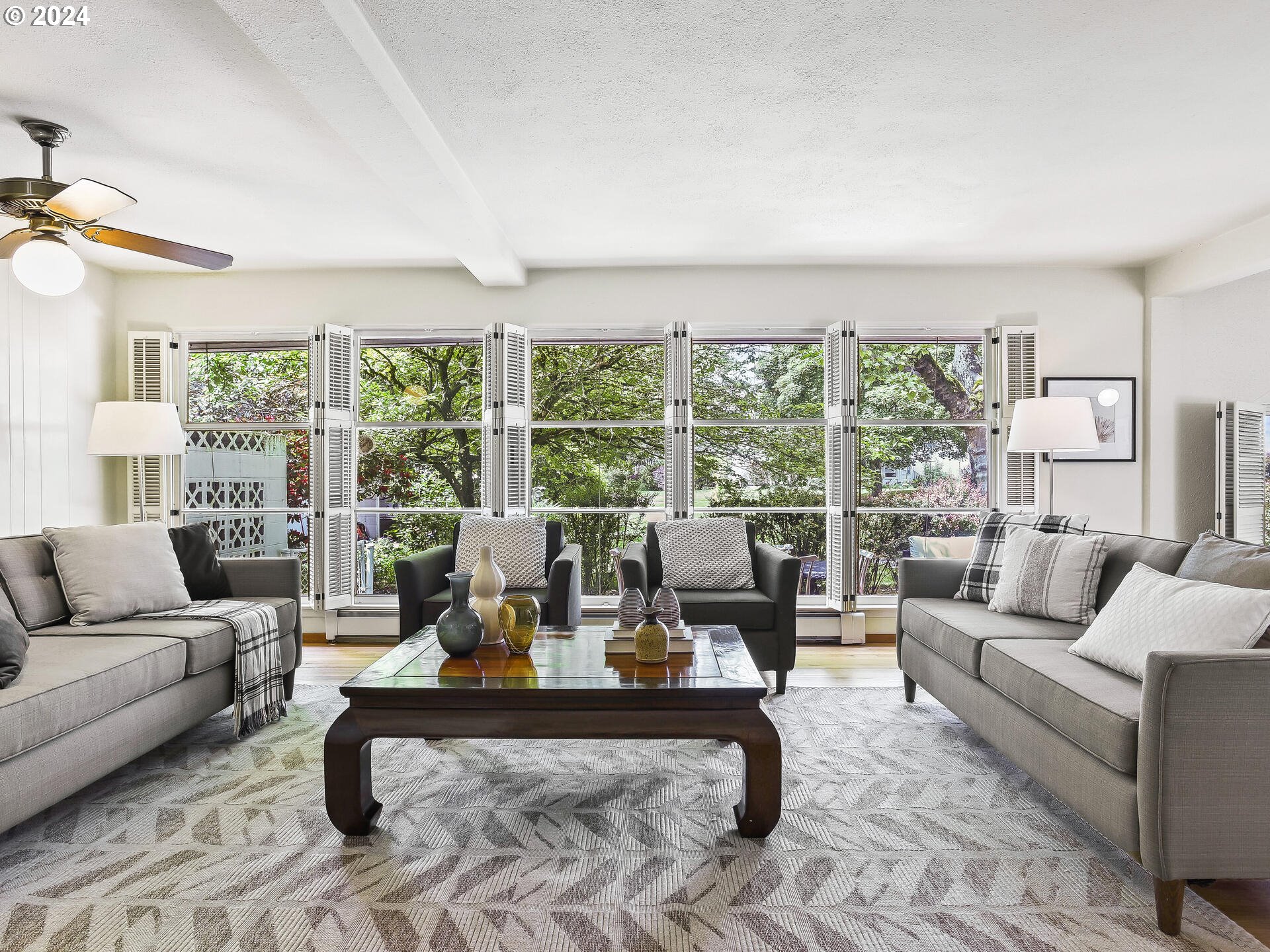 6937 Northeast Broadway Portland, OR 97213 - Photo 5 of 48 a living room with furniture and large windows