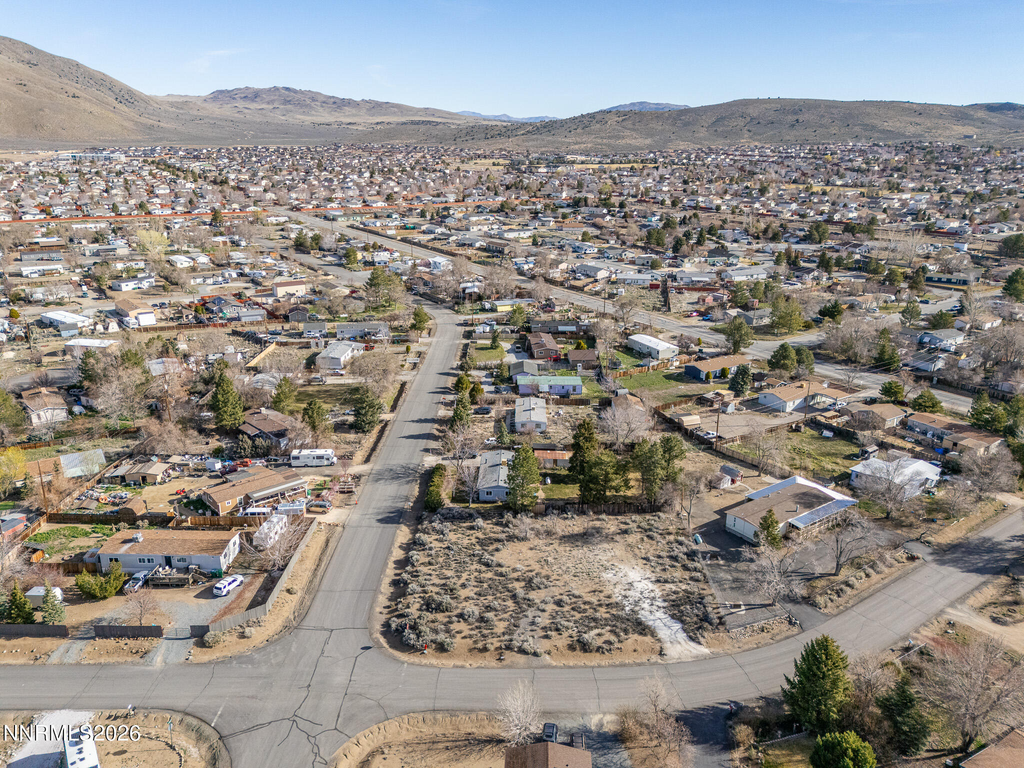 17755 Fantail Circle Reno, NV 89508 - Photo 11 of 18 an aerial view of residential houses with outdoor space