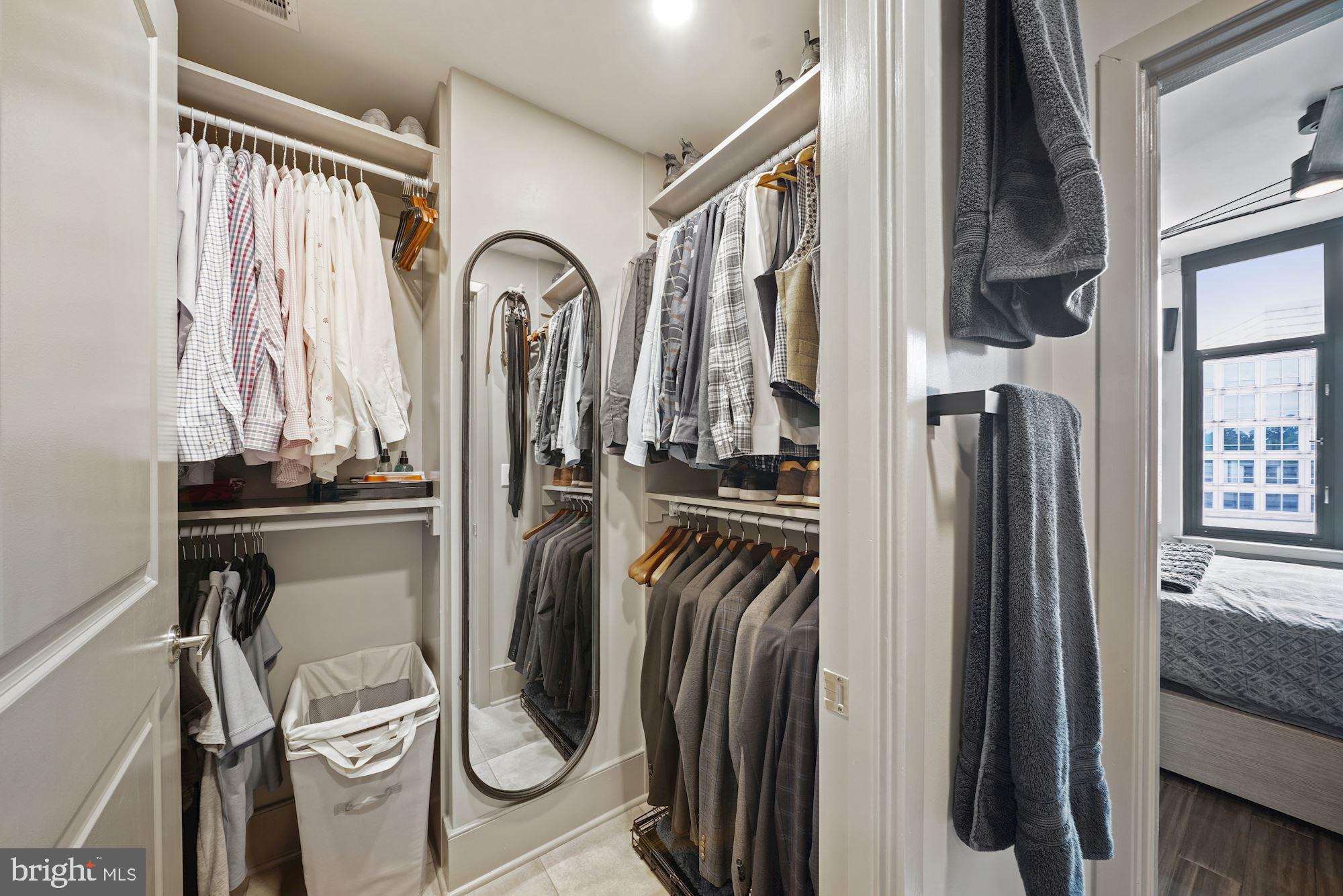 4301 Military Road Northwest, Unit 611 Washington, DC 20015 - Photo 28 of 45 Primary Bedroom Master Closet