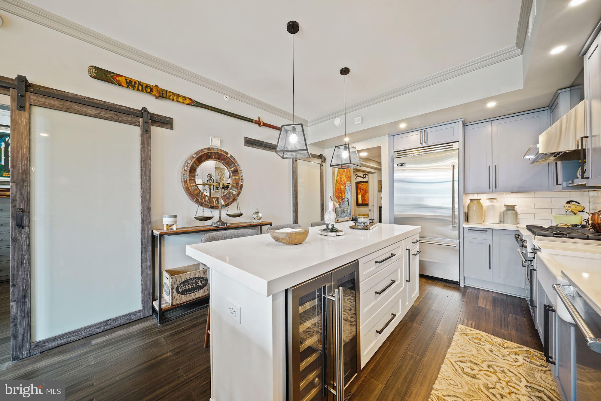 4301 Military Road Northwest, Unit 611 Washington, DC 20015 - Photo 6 of 45 Kitchen with center island