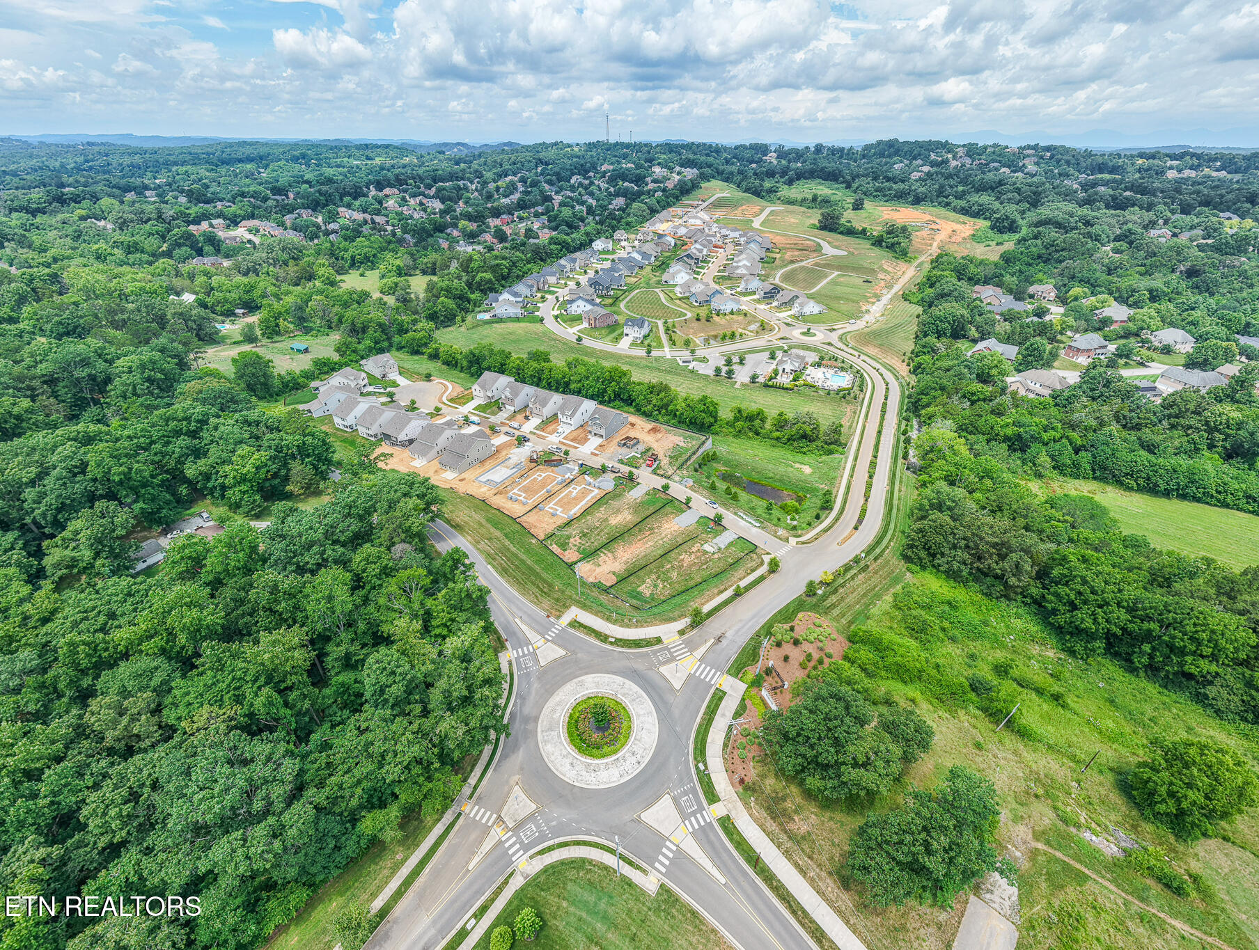 465 Ivey Farms Road Farragut, TN 37934 - Photo 6 of 12 Ivey Farms Community (WEB) (AERIAL) (4 o