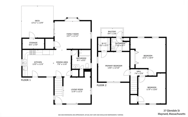 $539,900 | 37 Glendale Street, Maynard, MA 01754
