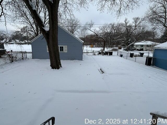 17946 Roy Street Lansing, IL 60438 - Photo 3 of 17 a view of a house with a snow in the background