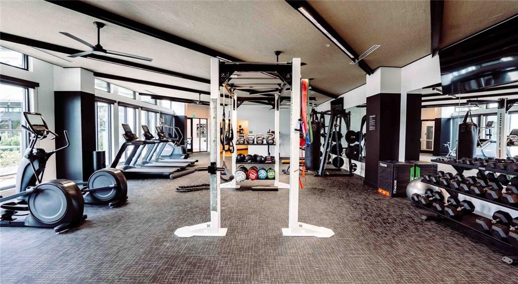 2490 North Druid Hills Road Atlanta, GA 30329 - Photo 18 of 18 a view of a room with gym equipment