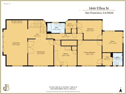 $1,680,000 | 1444 Ulloa Street, San Francisco, CA 94116