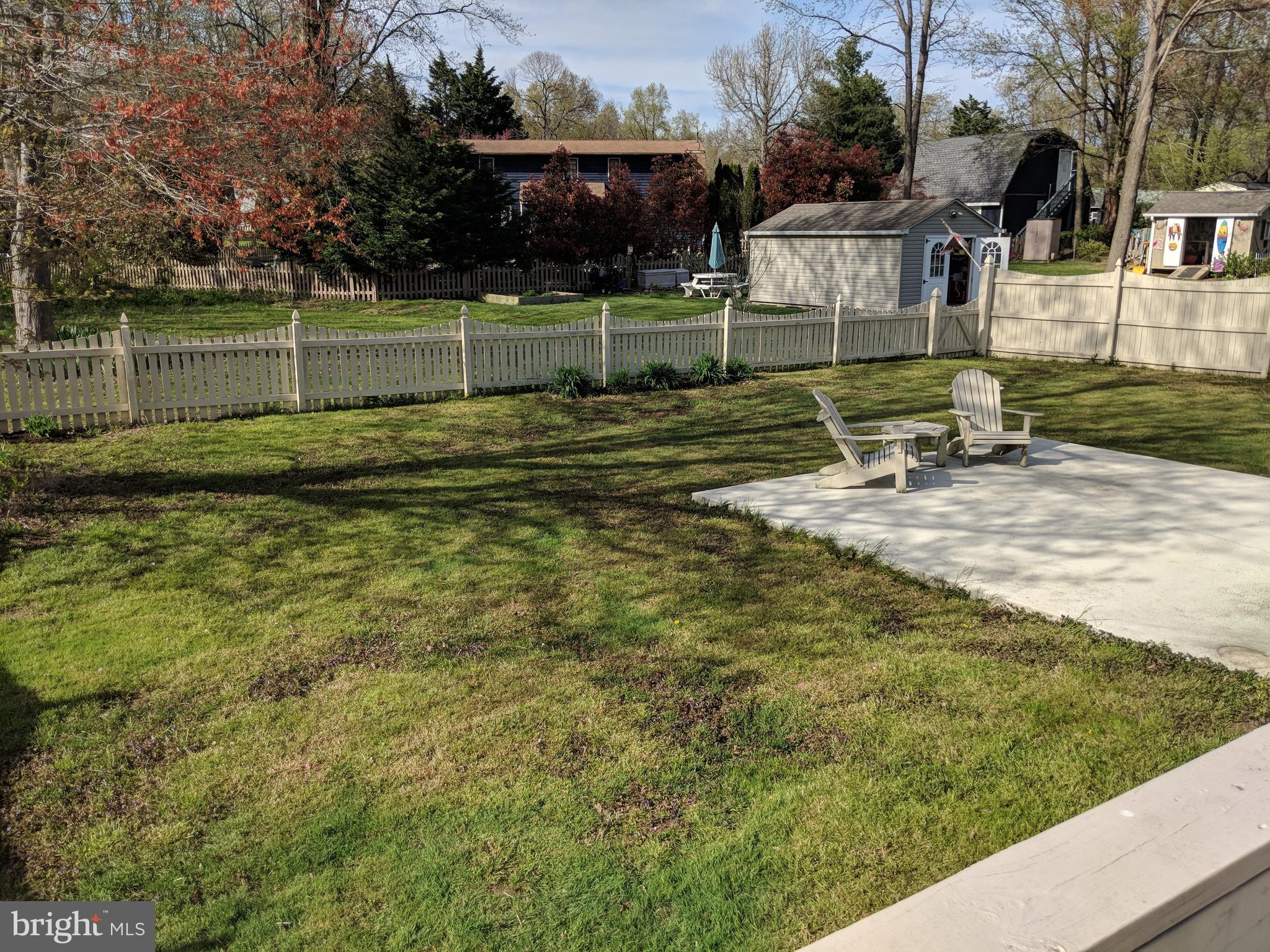 206 Ackerman Road Stevensville, MD 21666 - Photo 25 of 27 Fenced backyard (property goes back past fence)