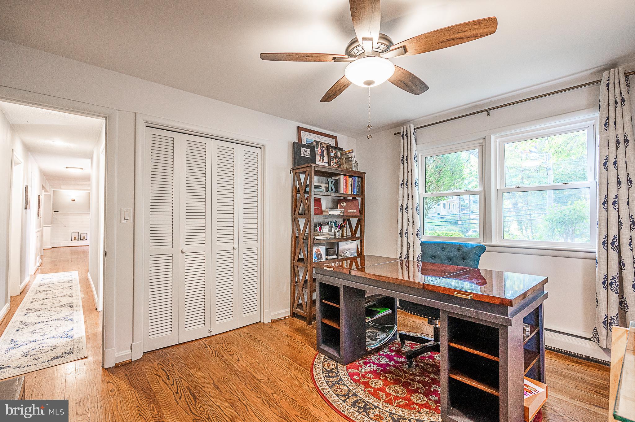 3675 Military Road Arlington, VA 22207 - Photo 33 of 40 Ceiling Fan & Hardwoods in Bedroom 5