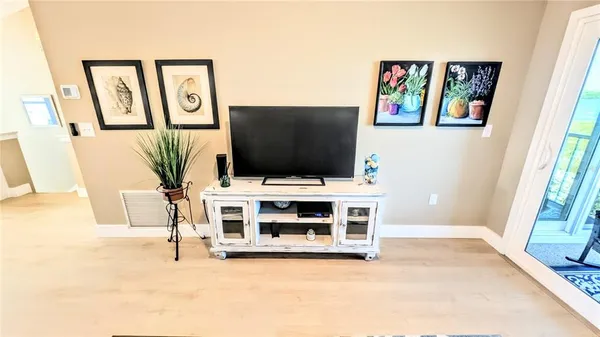 a view of an outdoor seating