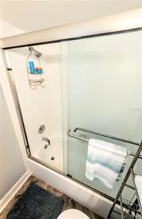 a view of entryway with flower pots